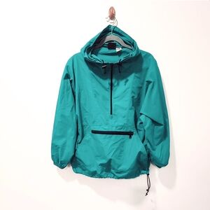 Vintage Woolrich Turquoise Hooded Jacket Size M/L Womens, Cinch Waist & Hood